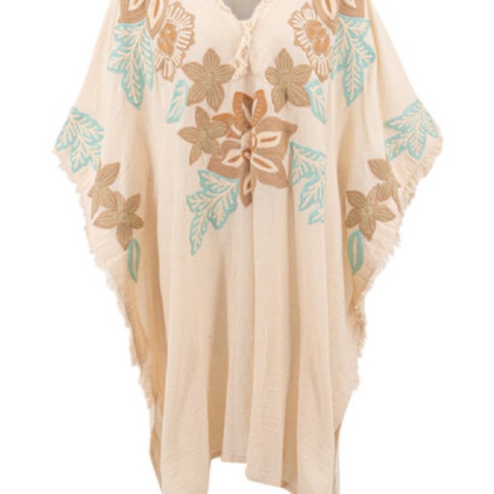 IBIZAMODE KAFTAN TUNIC ALANZA FLORAL - BNWT - XL/XXL